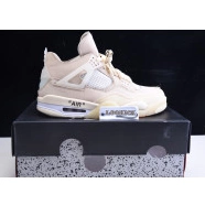 Off-White Sail Jordan CV9388-100 x Air 4 0725